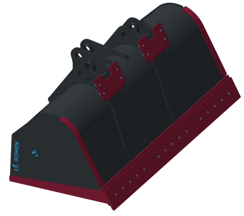 Light Material Buckets Excavator Buckets, Loader Buckets, Attachments